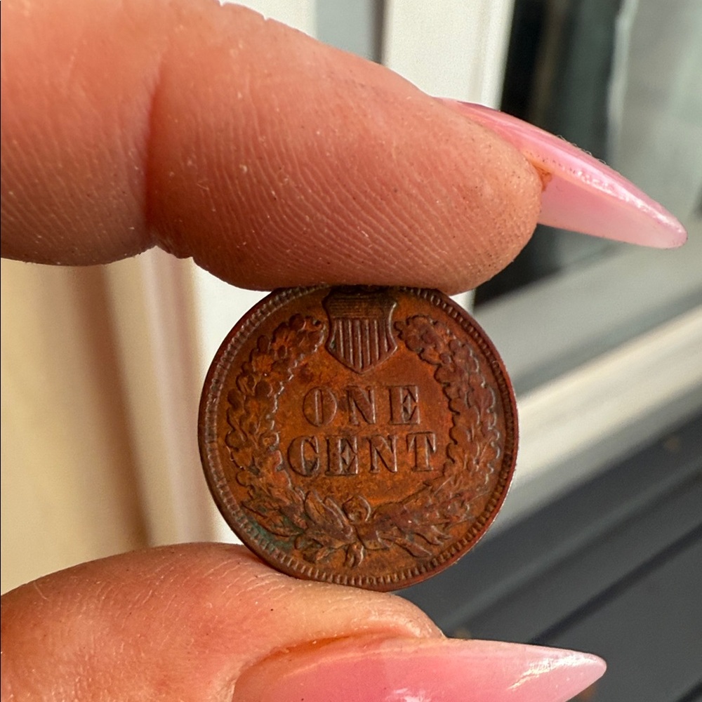 1907 Indian One cent